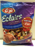 Eclair Toffees (O'Ya) Soft Caramel Toffees with chocolatety centre 50's - 250 gm